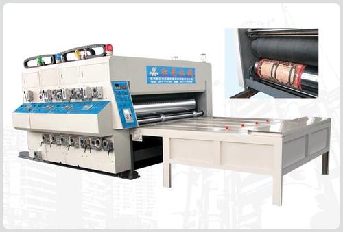 ysf-f系列瓦楞纸板水性印刷模切机用途与特点,西安红光纸箱机械制造